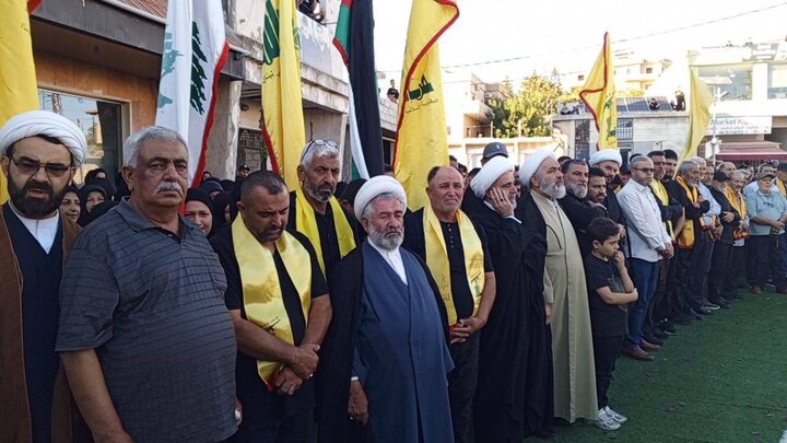 حزب الله وجماهير المقاومة يشيّعون الشّهيد علي قدوح في ياطر جنوب لبنان