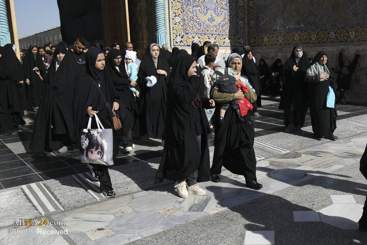 اختتامیه دومین پویش ملی جوانی جمعیت روستاییان و عشایر در حرم مطهر رضوی