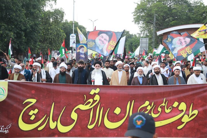 لاہور: طوفان الاقصیٰ کی سالگرہ کے موقع پر فلسطین کے حق میں عظیم الشان مارچ