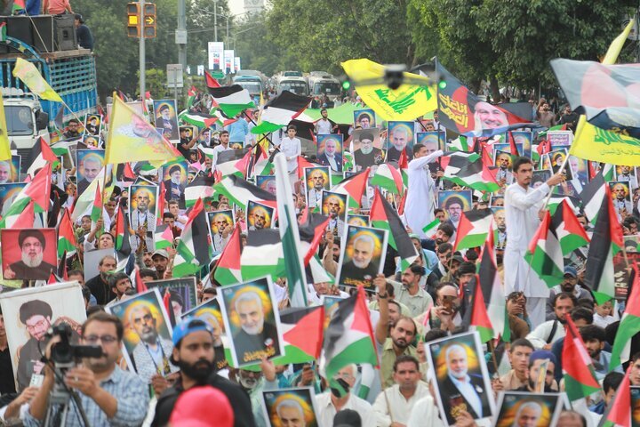لاہور: طوفان الاقصیٰ کی سالگرہ کے موقع پر فلسطین کے حق میں عظیم الشان مارچ