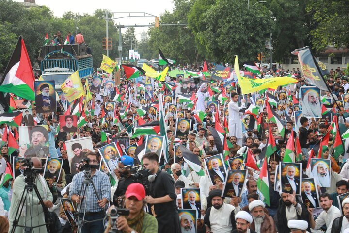 لاہور: طوفان الاقصیٰ کی سالگرہ کے موقع پر فلسطین کے حق میں عظیم الشان مارچ
