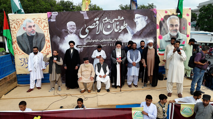 لاہور: طوفان الاقصیٰ کی سالگرہ کے موقع پر فلسطین کے حق میں عظیم الشان مارچ