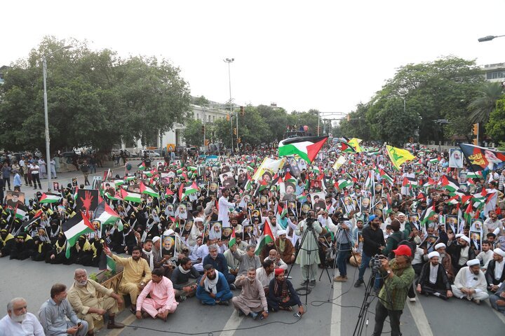 لاہور: طوفان الاقصیٰ کی سالگرہ کے موقع پر فلسطین کے حق میں عظیم الشان مارچ