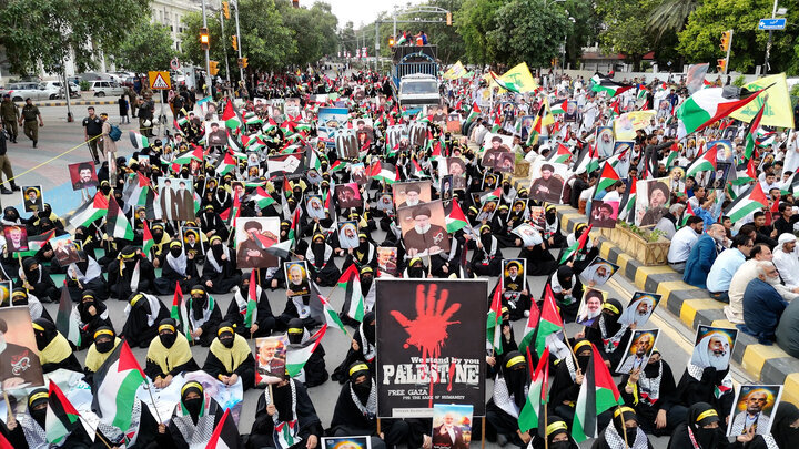 لاہور: طوفان الاقصیٰ کی سالگرہ کے موقع پر فلسطین کے حق میں عظیم الشان مارچ