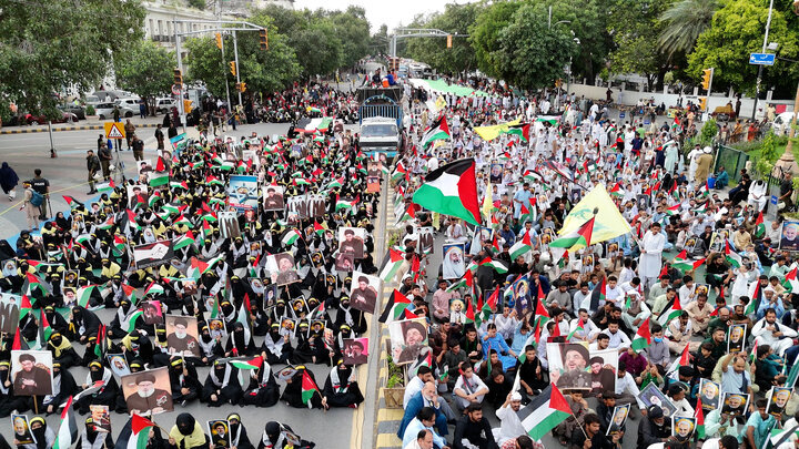 لاہور: طوفان الاقصیٰ کی سالگرہ کے موقع پر فلسطین کے حق میں عظیم الشان مارچ