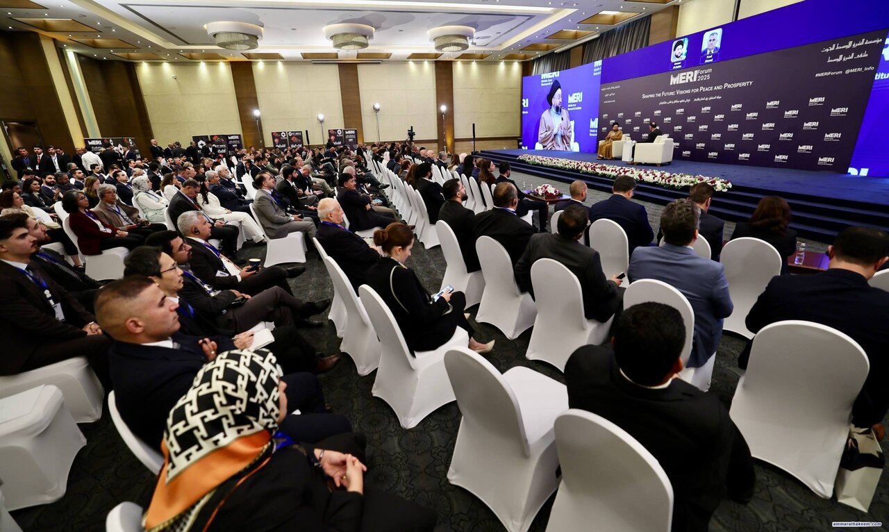 سید عمار حکیم در مجمع خاورمیانه در اربیل: با تشکیل اقلیم شیعی و اقلیم‌های جدید مخالفیم