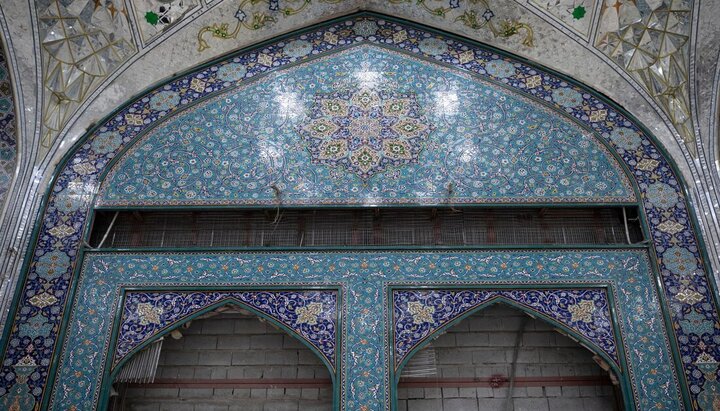 Informe fotográfico |  Imágenes del avance en la construcción del Gran Patio de Al-‘Aqila Zainab (la paz sea con ella)