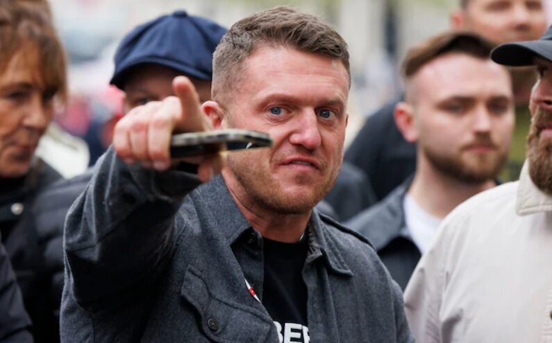 Pag-anyaya ng Rehimeng Zionista kay Tommy Robinson, Pinuno ng Islamophobic at Rasistang Grupo sa UK, Nagdulot ng Galit mula sa mga Makataong Organisas