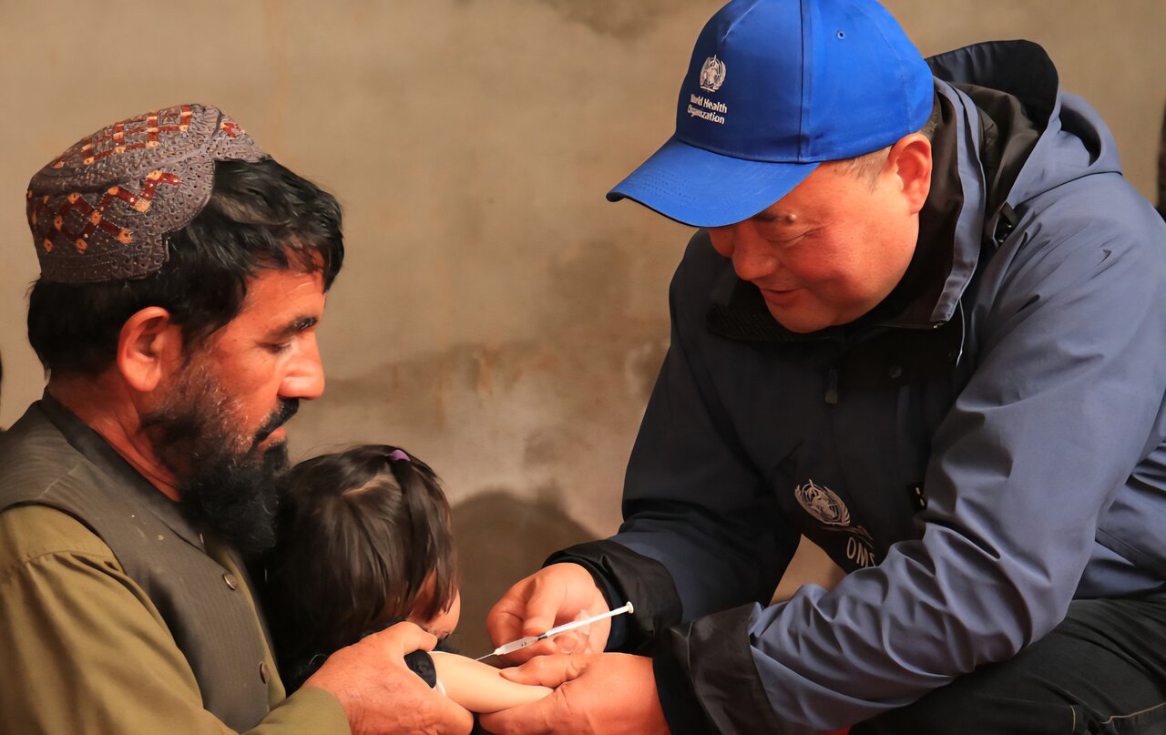 واکسیناسیون سراسری سرخک در افغانستان با واکسن ۸.۹ میلیون کودک به پایان رسید