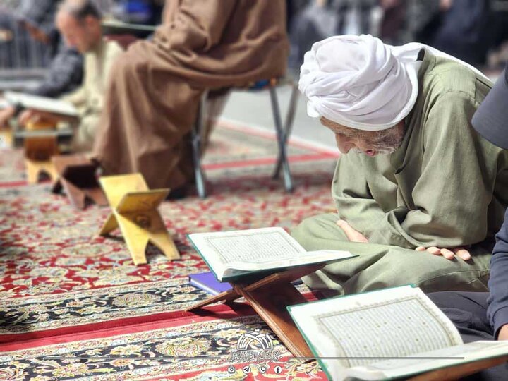 تقرير مصور/ العتبة الحسينية تقيم محفلين قرآنيين في حرم الإمام الرضا (ع)