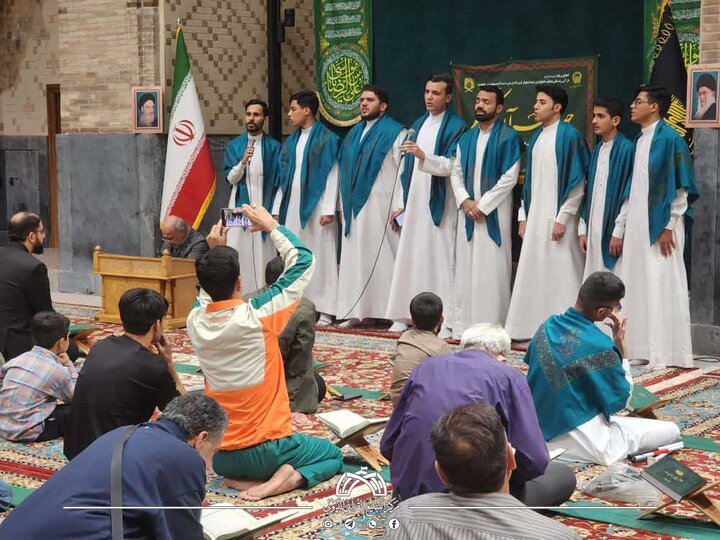تقرير مصور/ العتبة الحسينية تقيم محفلين قرآنيين في حرم الإمام الرضا (ع)