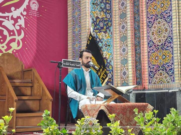 تقرير مصور/ العتبة الحسينية تقيم محفلين قرآنيين في حرم الإمام الرضا (ع)