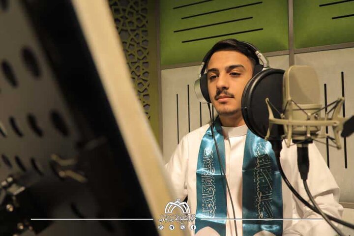 تقرير مصور/ العتبة الحسينية تكمل تسجيل الختمة القرآنية الثانية لأحد طلبته من المواهب القرآنية
