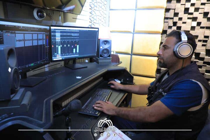 تقرير مصور/ العتبة الحسينية تكمل تسجيل الختمة القرآنية الثانية لأحد طلبته من المواهب القرآنية