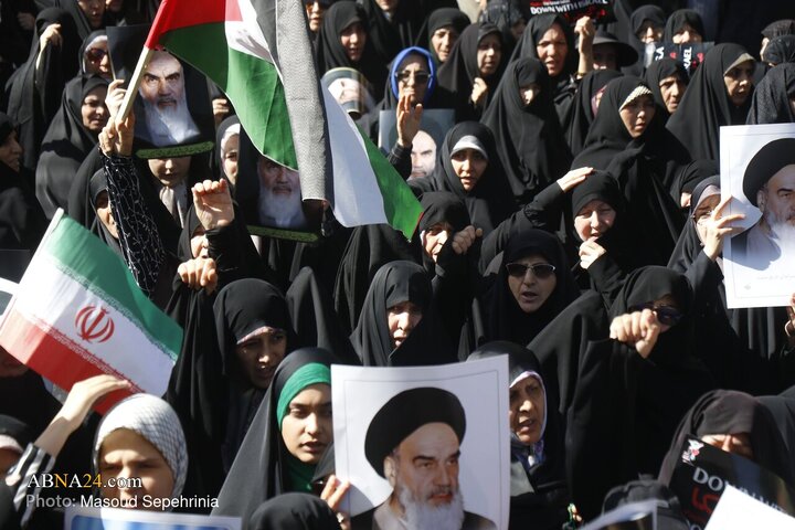 راهپیمایی بشارت نصر در تبریز