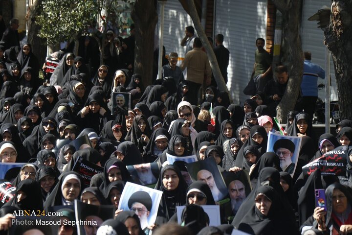 راهپیمایی بشارت نصر در تبریز