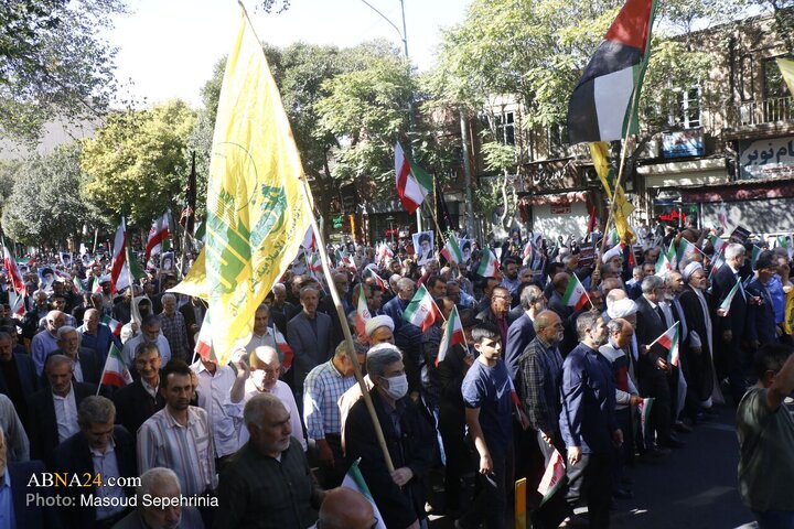 راهپیمایی بشارت نصر در تبریز