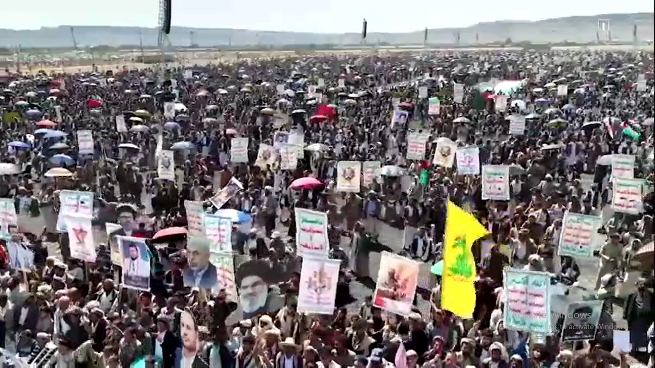 Iêmen celebra trégua em Gaza com grandes marchas de apoio à Palestina