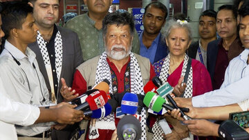 ফিলিস্তিন ইস্যুতে বিশ্বকে এক হওয়ার আহ্বান শহিদুল আলমের।