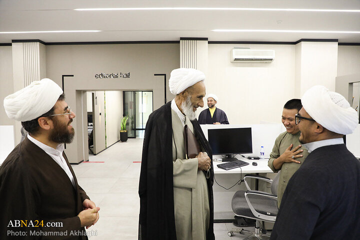 تقرير مصور/ زيارة ممثل مجلس خبراء القيادة لوكالة أنباء أبنا