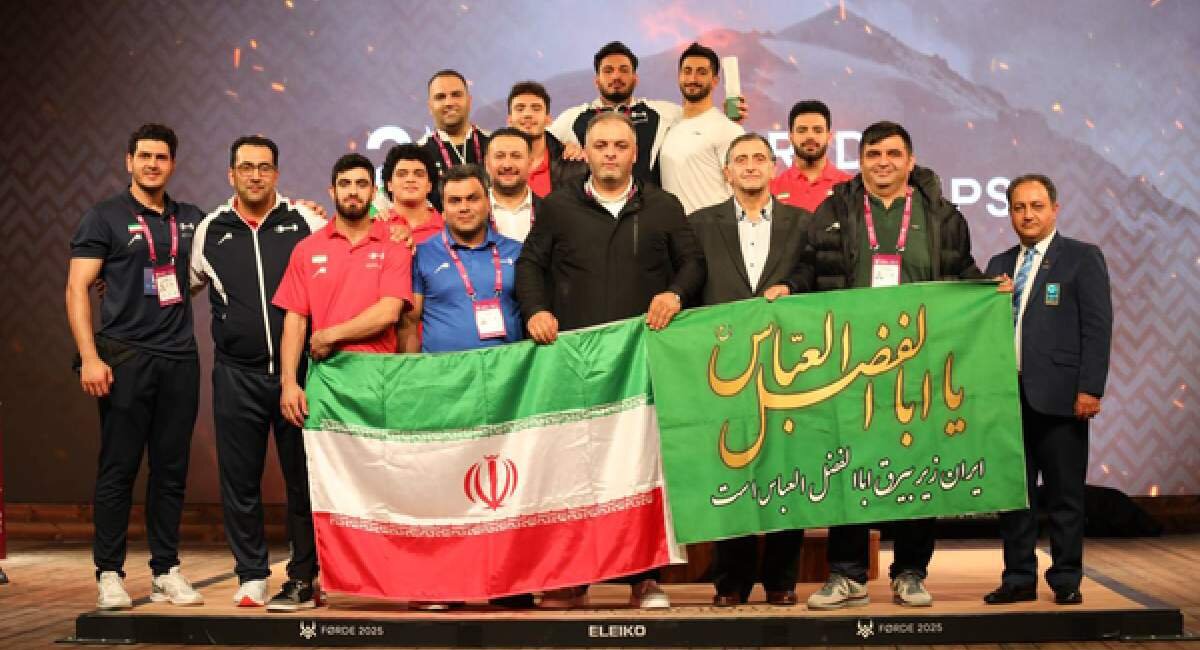 برای دومین بار در تاریخ، تیم ملی وزنه‌برداری ایران قهرمان جهان شد