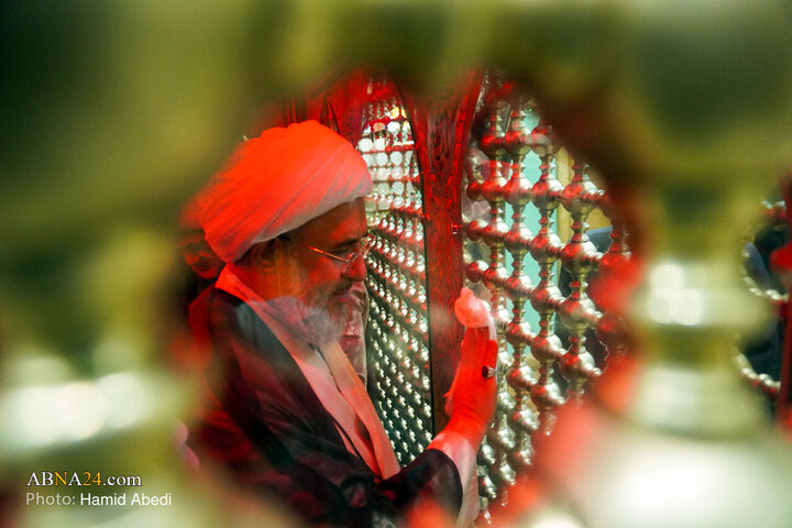 آئین غبارروبی مضجع شریف حضرت موسی مبرقع (ع)