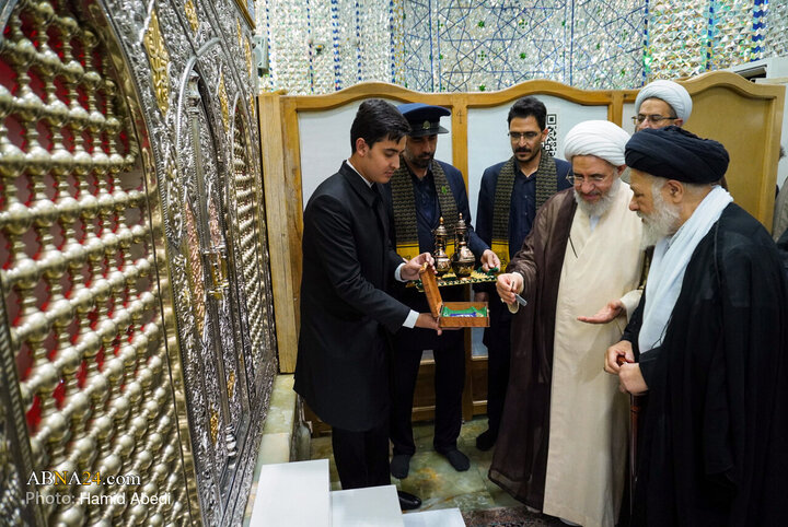 آئین غبارروبی مضجع شریف حضرت موسی مبرقع (ع)