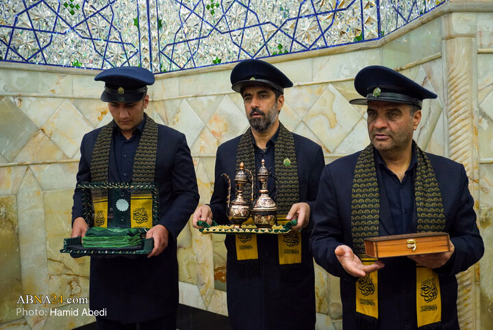 آئین غبارروبی مضجع شریف حضرت موسی مبرقع (ع)