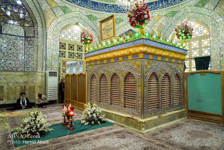 آئین غبارروبی مضجع شریف حضرت موسی مبرقع (ع)