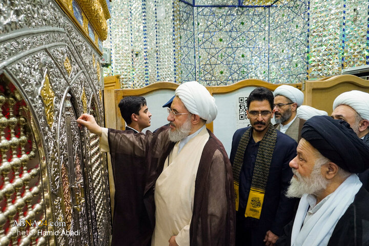 آئین غبارروبی مضجع شریف حضرت موسی مبرقع (ع)
