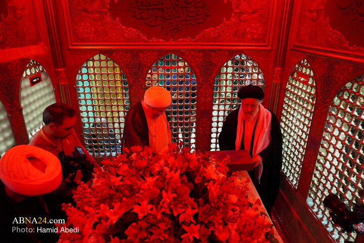 آئین غبارروبی مضجع شریف حضرت موسی مبرقع (ع)