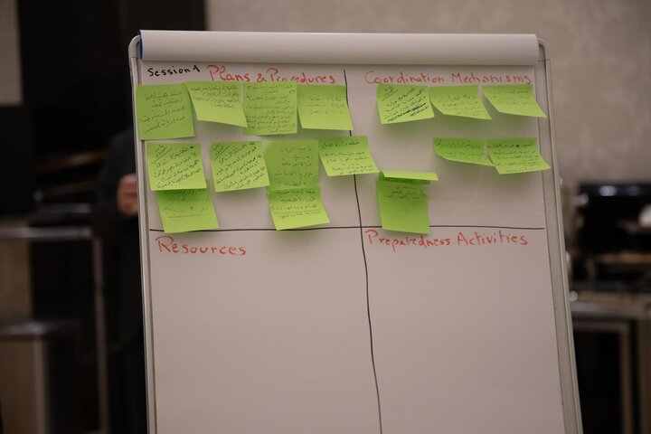 تنظيم ورشة لتقييم الأداء الصحي خلال زيارة الأربعين في بغداد