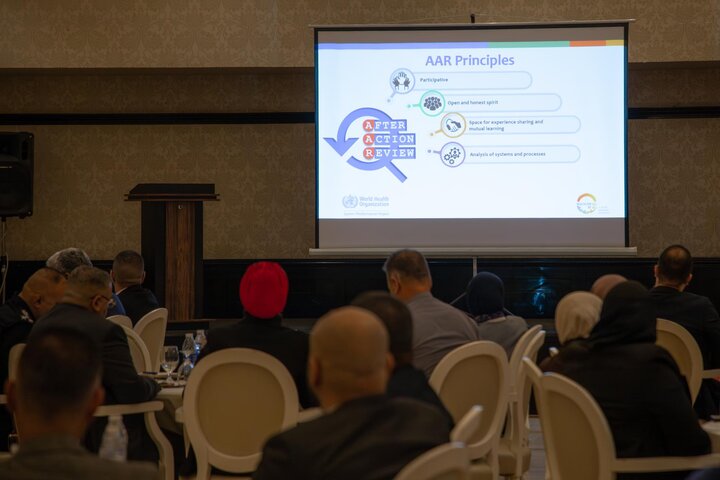 تنظيم ورشة لتقييم الأداء الصحي خلال زيارة الأربعين في بغداد