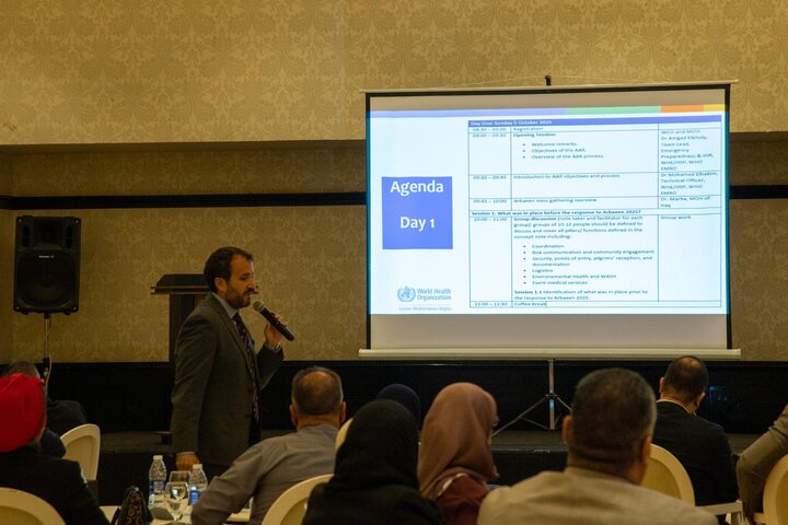 تنظيم ورشة لتقييم الأداء الصحي خلال زيارة الأربعين في بغداد