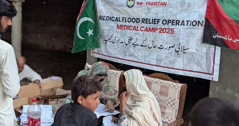 MWM Punjab Sets Up Free Medical Camp for Flood Victims