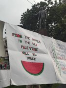 Photos: Solidarity with Palestine in Vijayawada city, India