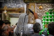 Informe fotográfico |  Ambiente espiritual en el Santuario de Amir al-Mu'minin, Imam Ali (la paz sea con él), domingo 12 de octubre de 2025