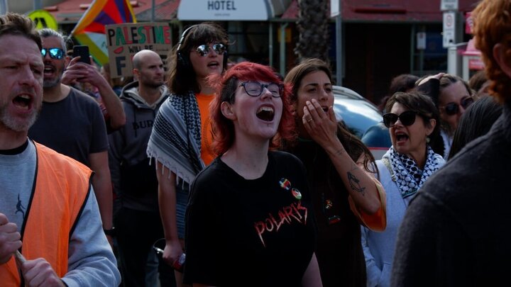 Informe fotográfico |  Geelong marched to protest Australia’s complicity in Israel’s genocide