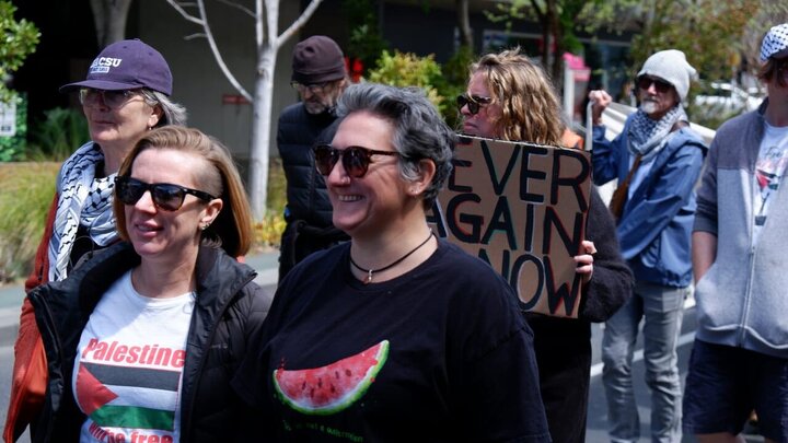 Informe fotográfico |  Geelong marched to protest Australia’s complicity in Israel’s genocide