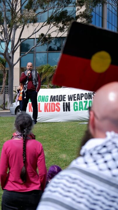 Informe fotográfico |  Geelong marched to protest Australia’s complicity in Israel’s genocide