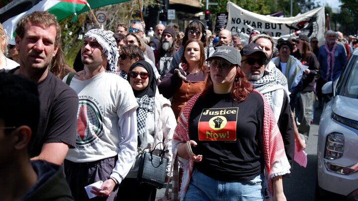 Informe fotográfico |  Geelong marched to protest Australia’s complicity in Israel’s genocide