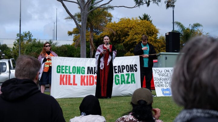 Informe fotográfico |  Geelong marched to protest Australia’s complicity in Israel’s genocide