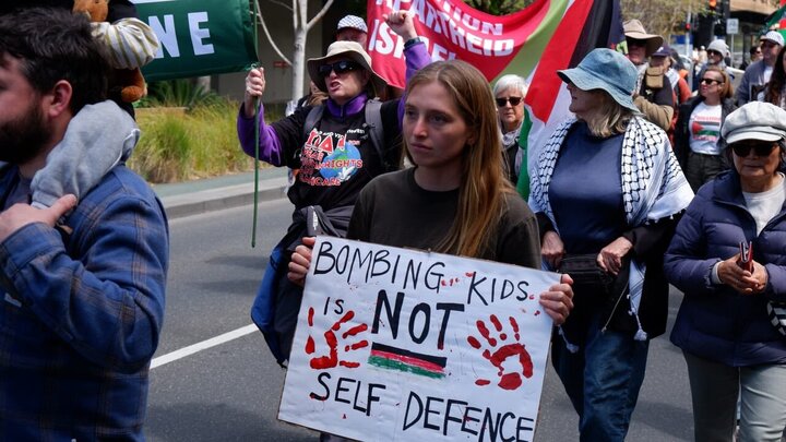 Informe fotográfico |  Geelong marched to protest Australia’s complicity in Israel’s genocide