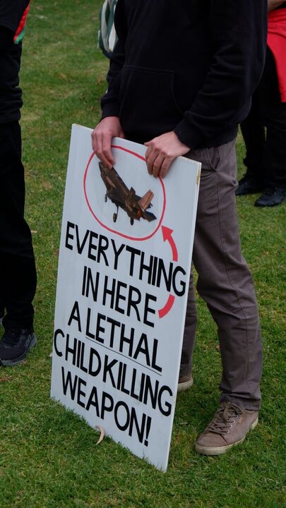 Informe fotográfico |  Geelong marched to protest Australia’s complicity in Israel’s genocide