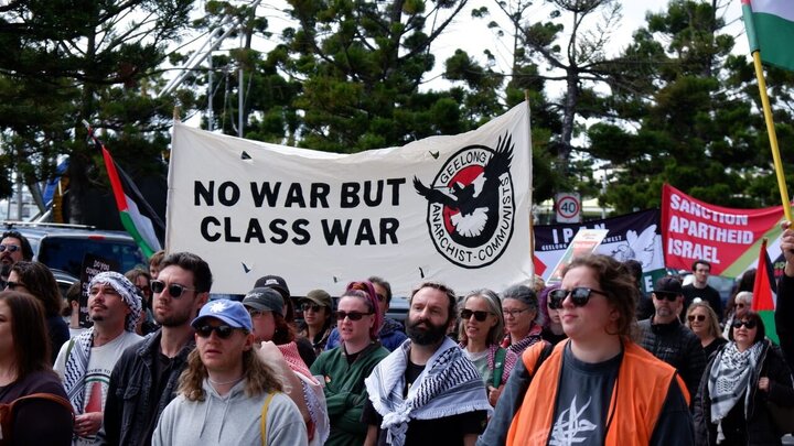 Informe fotográfico |  Geelong marched to protest Australia’s complicity in Israel’s genocide