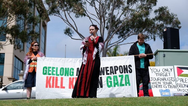 Informe fotográfico |  Geelong marched to protest Australia’s complicity in Israel’s genocide