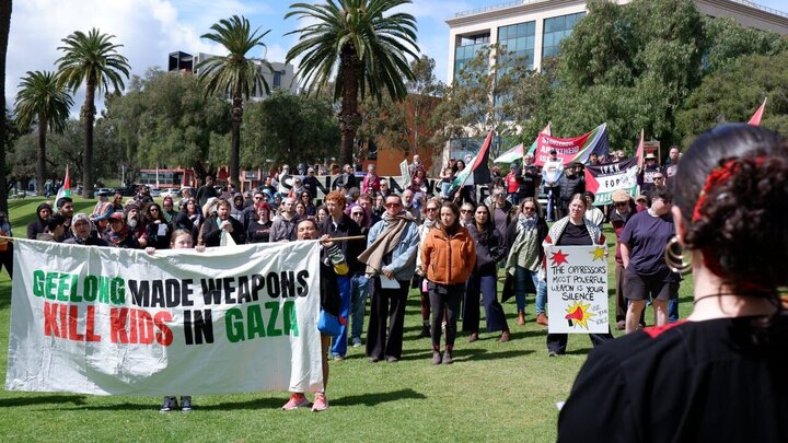 Informe fotográfico |  Geelong marched to protest Australia’s complicity in Israel’s genocide