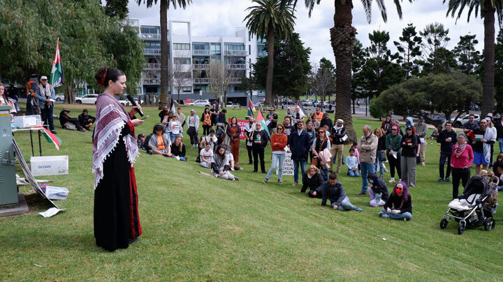 Informe fotográfico |  Geelong marched to protest Australia’s complicity in Israel’s genocide