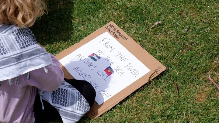 Informe fotográfico |  Geelong marched to protest Australia’s complicity in Israel’s genocide