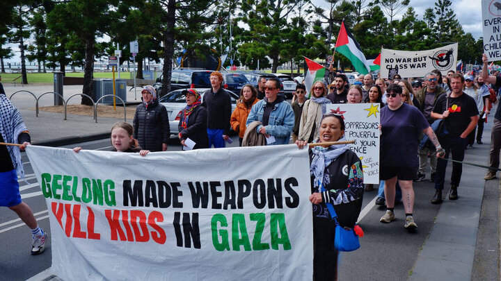 Informe fotográfico |  Geelong marched to protest Australia’s complicity in Israel’s genocide